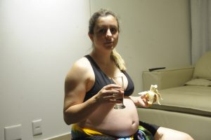 comendo durante o trabalho de parto